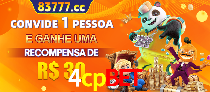 Banner institucional da 4cpbet sobre parceria de marcas e criação de uma marca de excelência, apresentando os mascotes de jogos populares como o Fortune Tiger.
